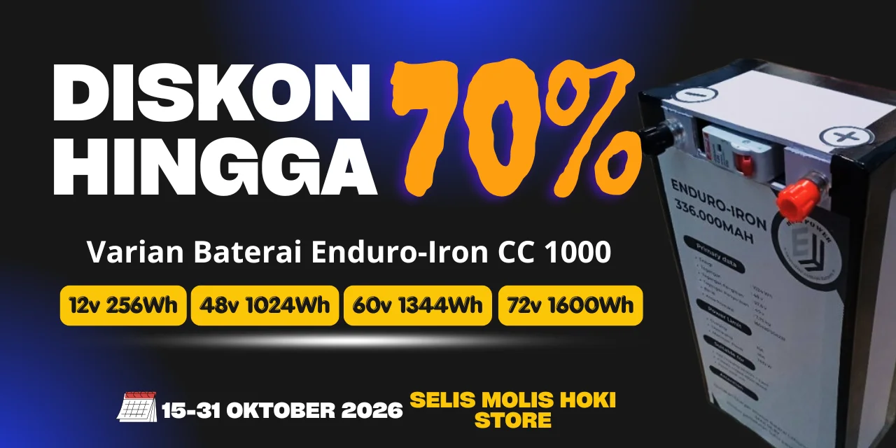 Iklan Enduro-Iron High Power EV Battery